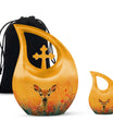 Beautiful Deer Funeral Urn for Human Ashes - Cremation Urn for Mom and Dad