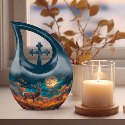 Moonlit Stag Sonata Urn