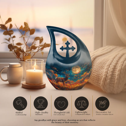 Moonlit Stag Sonata Urn