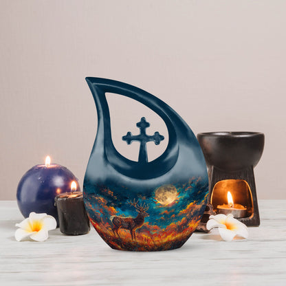 Moonlit Stag Sonata Urn