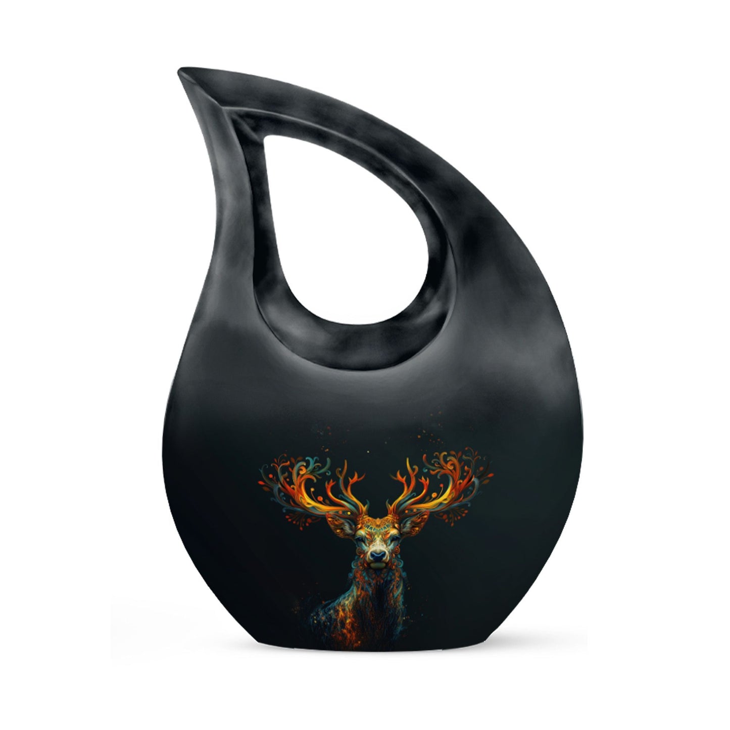 Mystical Flame Stag Urn