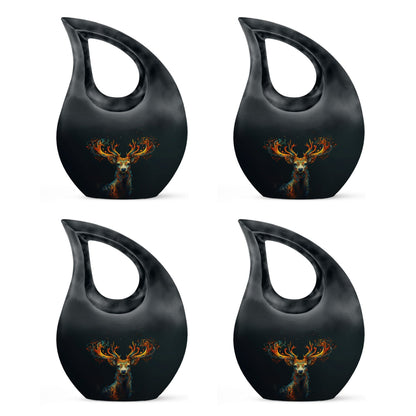 Mystical Flame Stag Urn