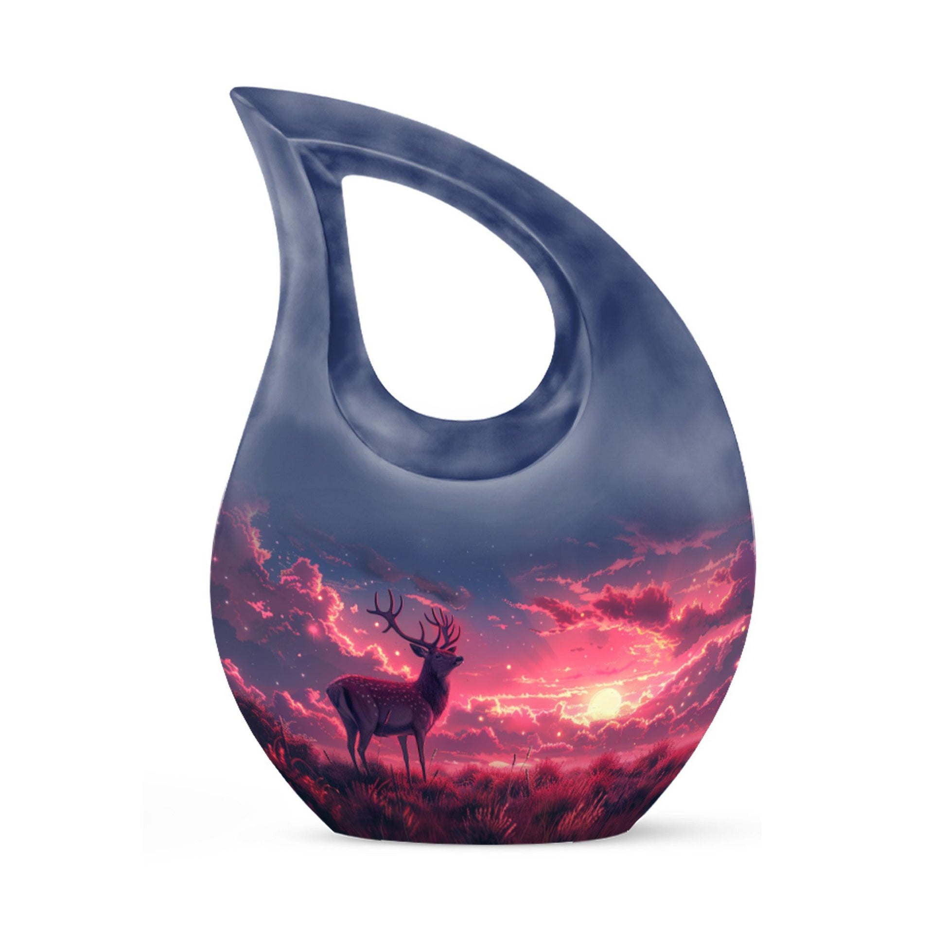 Crimson Twilight Vigil Urn, 