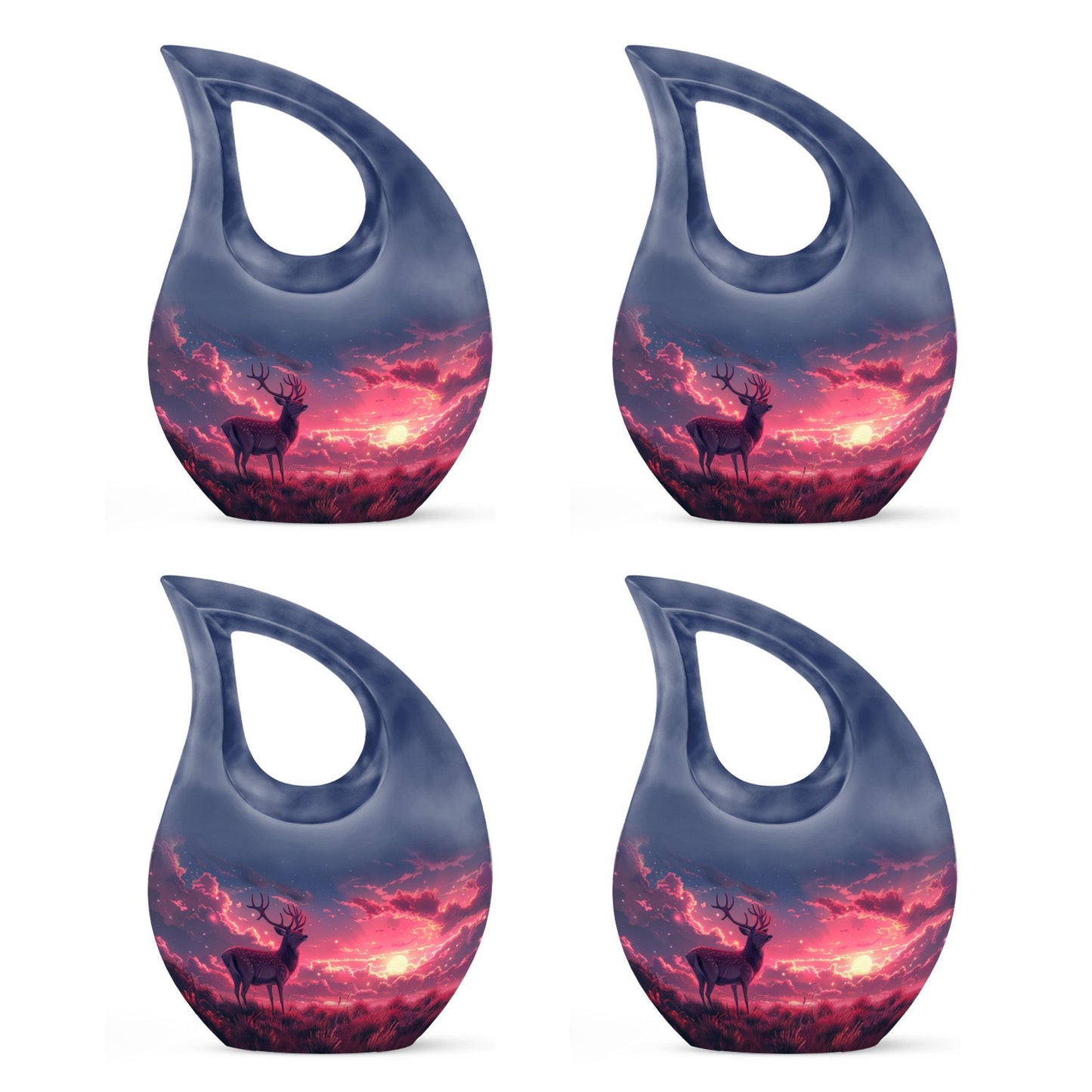Crimson Twilight Vigil Urn, 