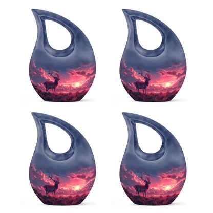 Crimson Twilight Vigil Urn, 