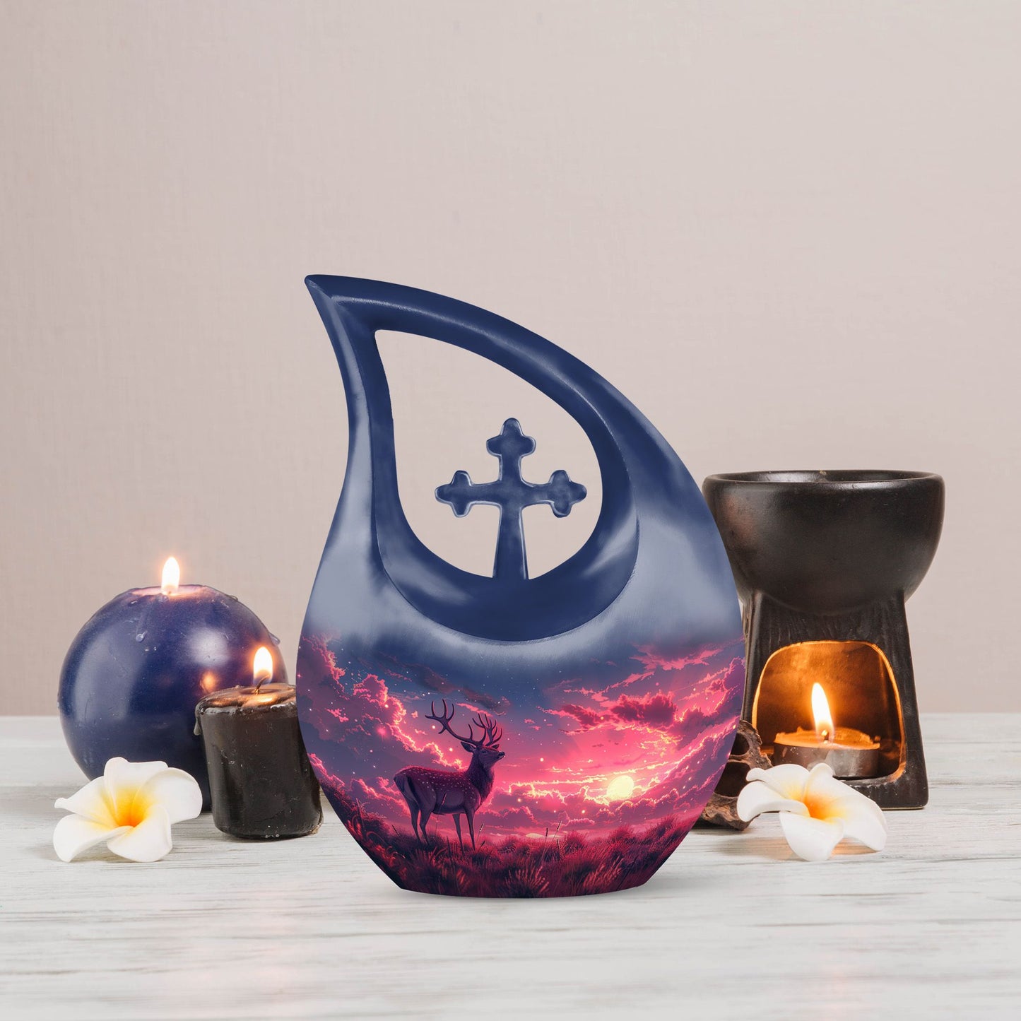 Crimson Twilight Vigil Urn, 