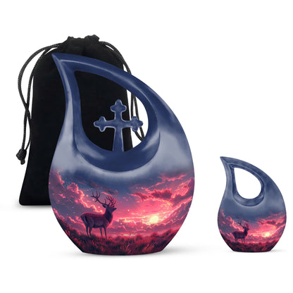 Crimson Twilight Vigil Urn, 
