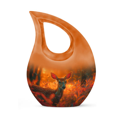 10-inch Golden Hour Fawn Urn 