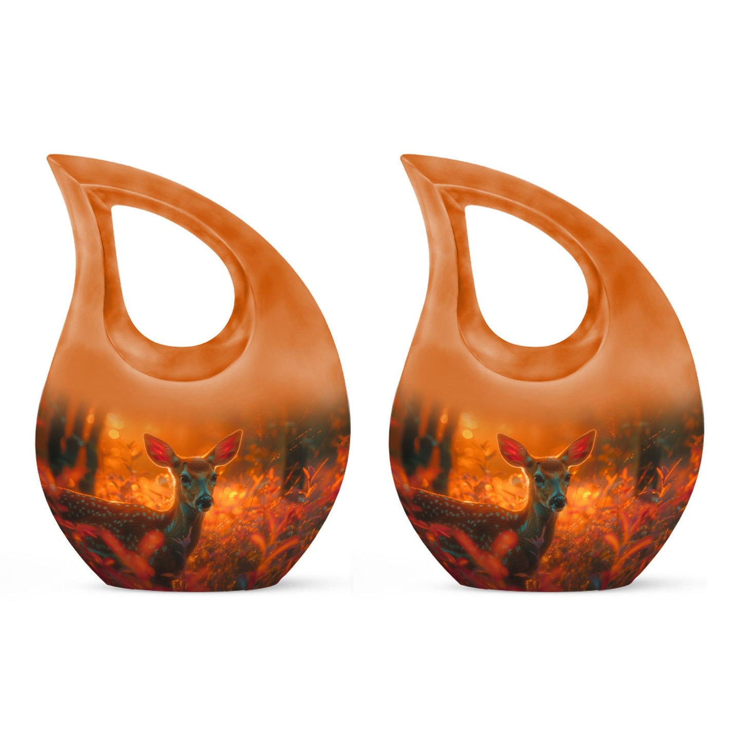 10-inch Golden Hour Fawn Urn 