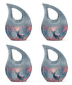 Elegant Pink Deer Cremation Urn – Beautiful Wildlife Memorial Urn for Ashes