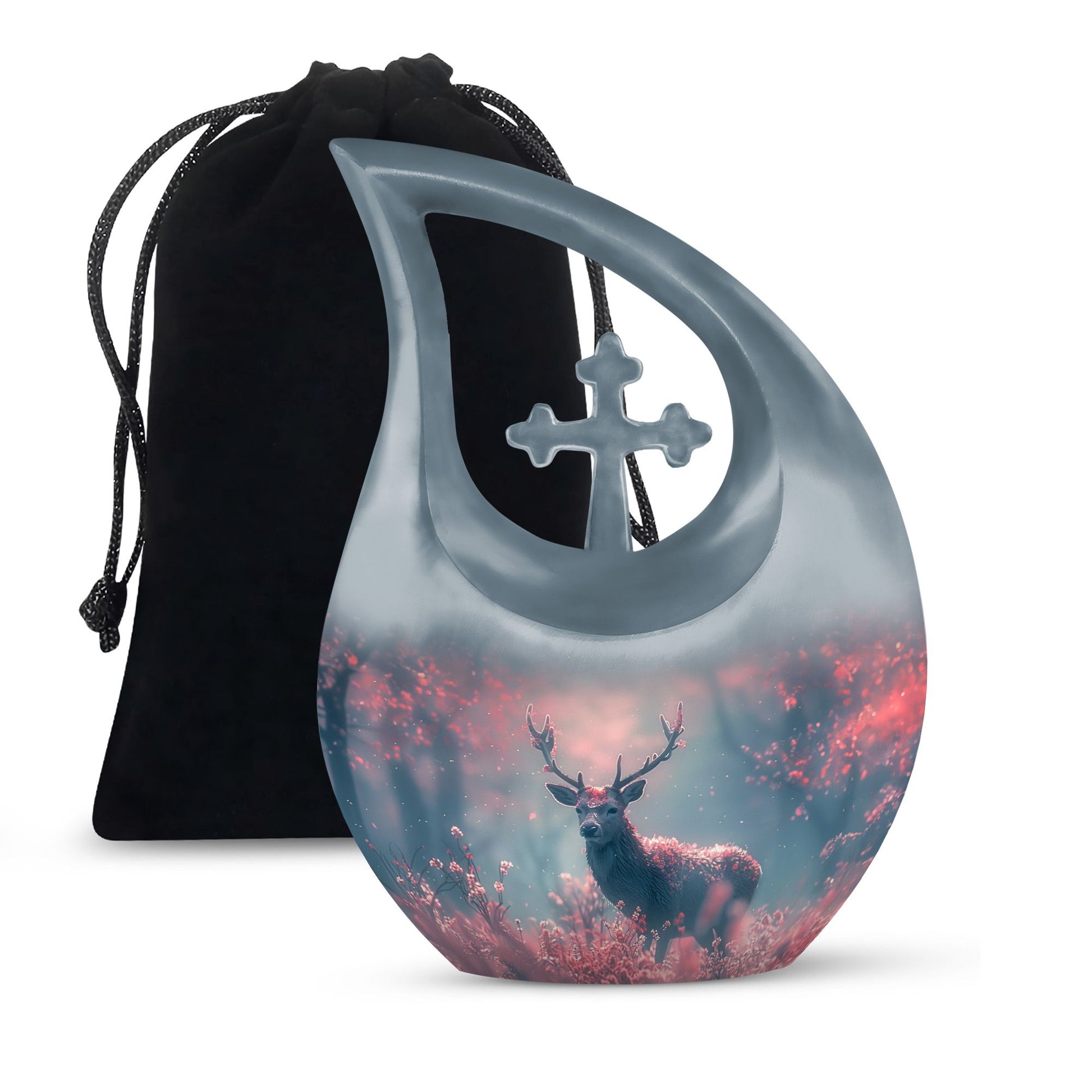 Enchanted Deer Grove Urn, 