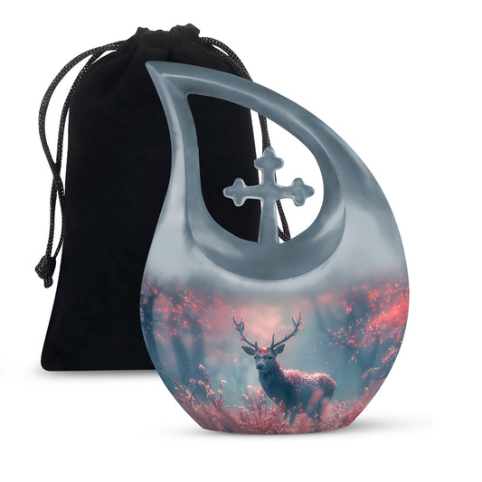 Enchanted Deer Grove Urn, 