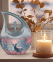 Enchanted Deer Grove Urn, 