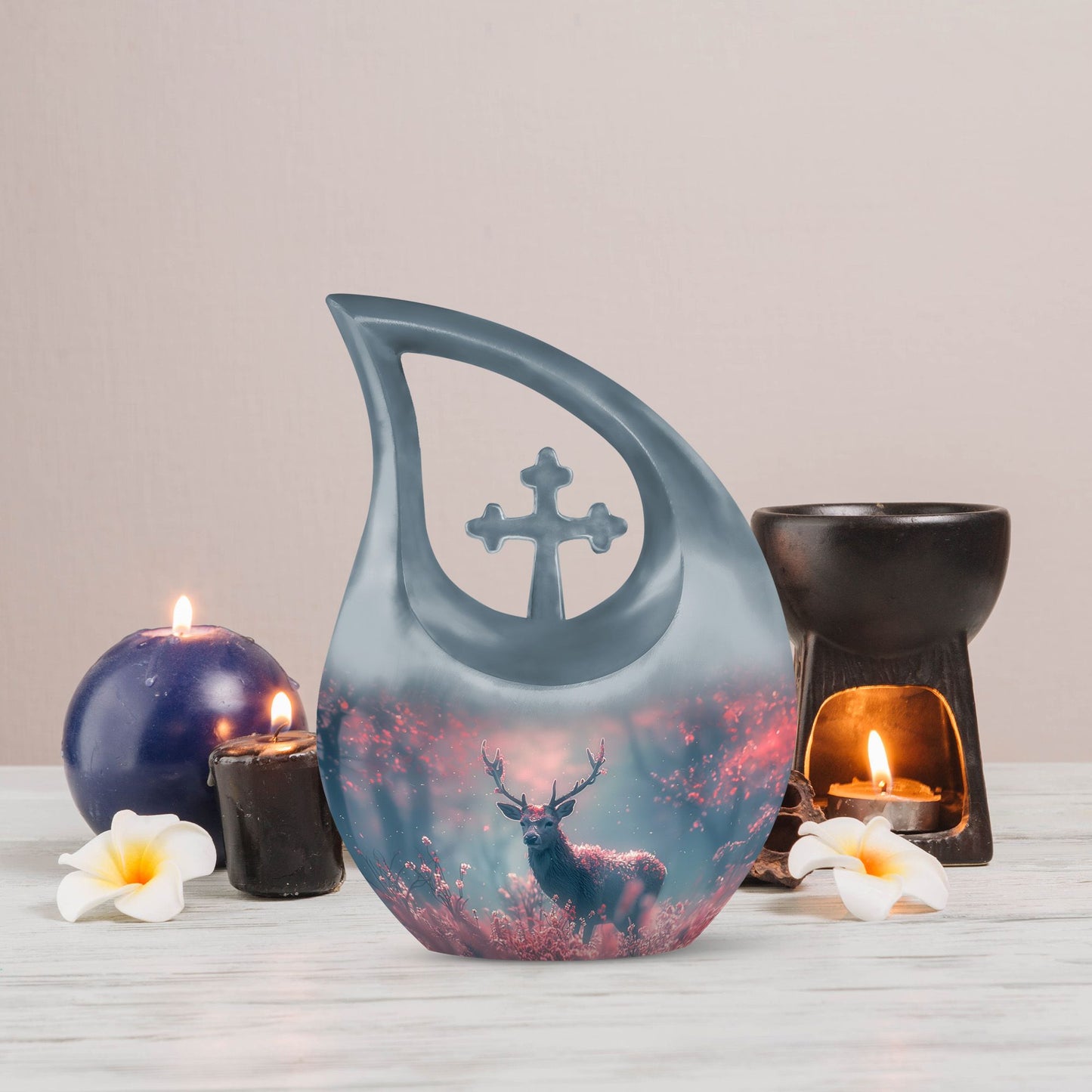 Enchanted Deer Grove Urn, 