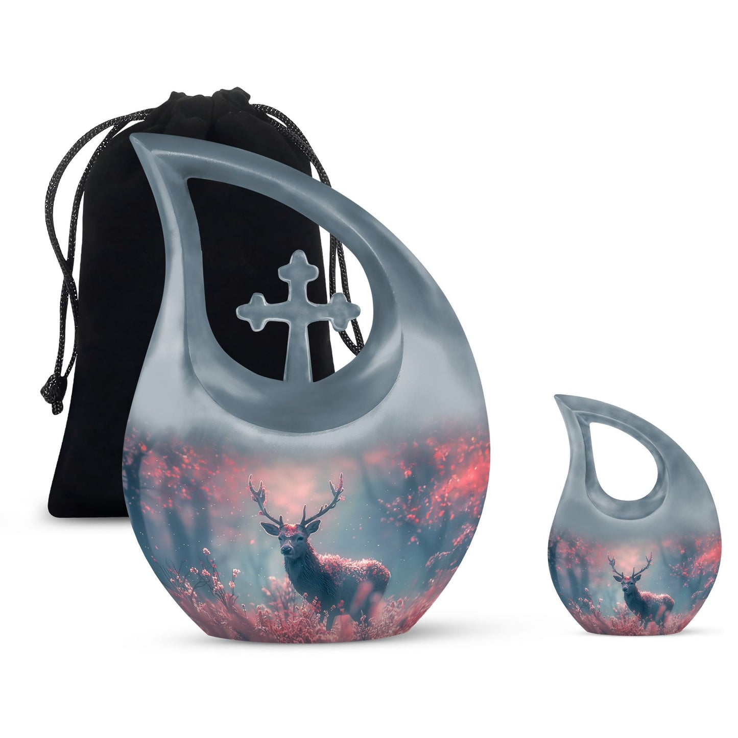 Enchanted Deer Grove Urn, 