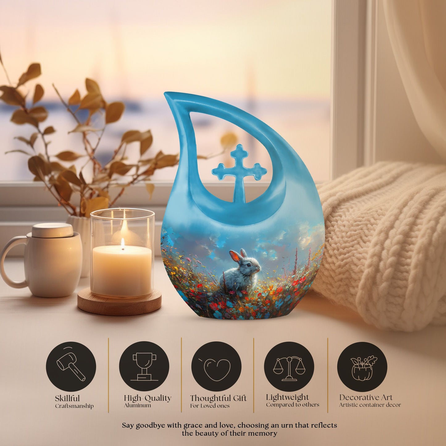 Enchanted Forest Whimsy Urn 