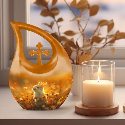 Aluminium Sunset Bunny Bliss Urn