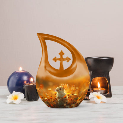 Aluminium Sunset Bunny Bliss Urn