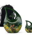 Summer Bunny Burial Urn - Decorative Unique Urns For Burial Ashes