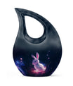 10-inch Cosmic Glow Bunny Urn,