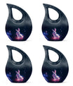 10-inch Cosmic Glow Bunny Urn,