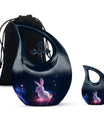 10-inch Cosmic Glow Bunny Urn,