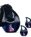 10-inch Cosmic Glow Bunny Urn,