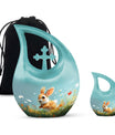 Baby Bunny Rabbit - Decorative Pet Memorial Keepsake For Beloved Animals