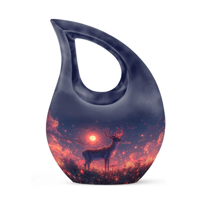 Enchanted Forest Stag Urn, 