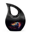 10-inch Neon Blaze Rider Urn,