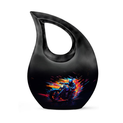 10-inch Neon Blaze Rider Urn,