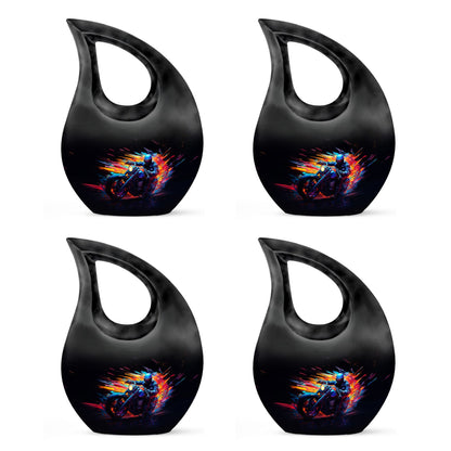 10-inch Neon Blaze Rider Urn,