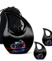 Neon-Colored Motorcycle - Urn For Human Ashes Adult Male