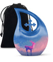 Winter Baby Deer Cremation Urn – Elegant Deer Design For Burial Ashes