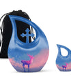 Winter Baby Deer Cremation Urn – Elegant Deer Design For Burial Ashes