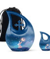 Moonlit Bunny Cremation Urns For Human Ashes - Rabbit Urn for Mom & Dad