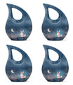 Night Bunny & Stars Urn - Urns For Human Ashes Women