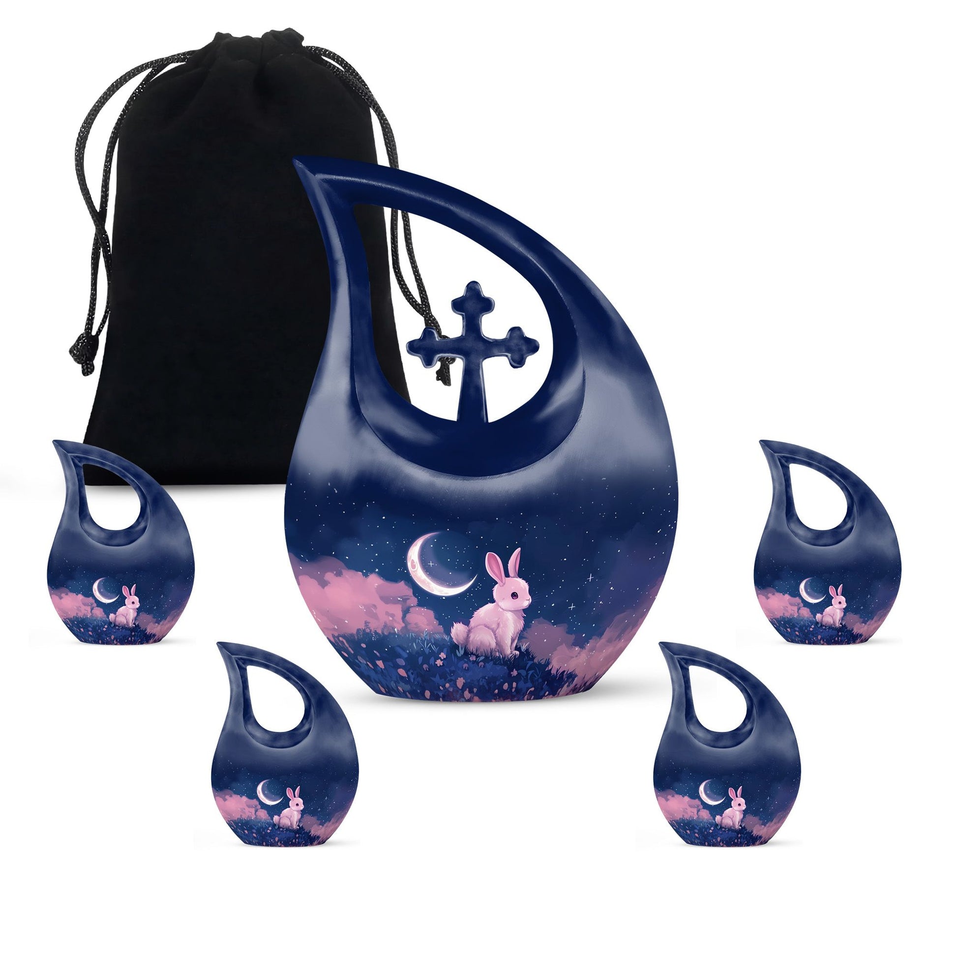 10-inch Lunar Blossom Watch urn