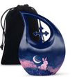 Bunny Night Moon Urn - Decorative Unique Urns For Ashes