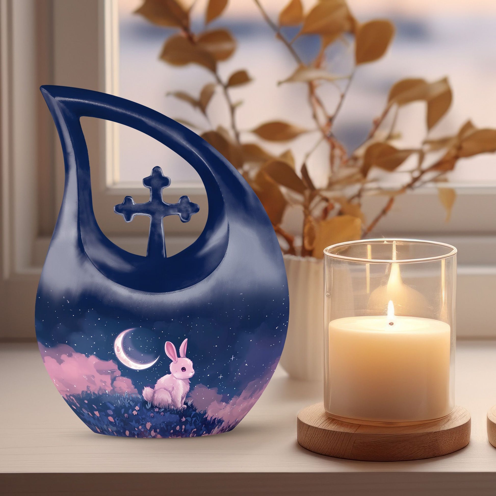 10-inch Lunar Blossom Watch urn