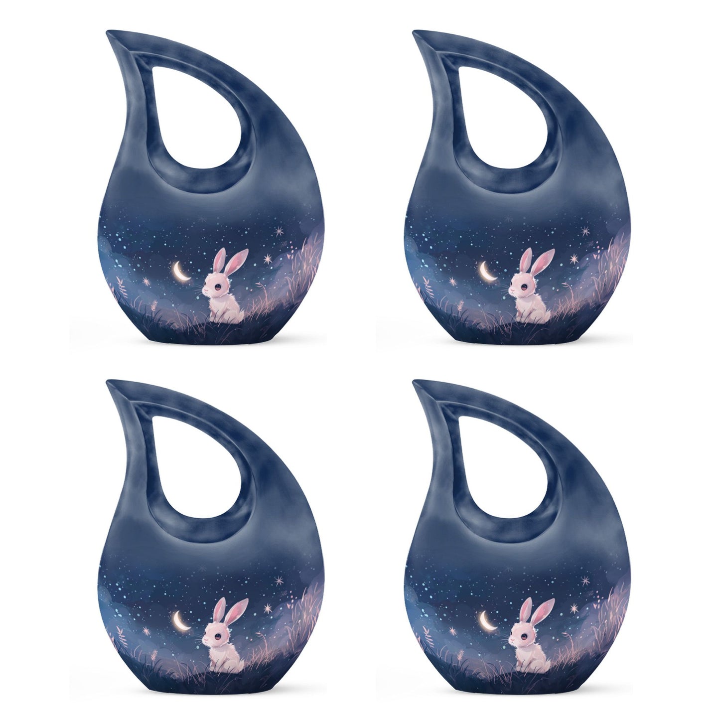 Twilight Meadow Serenity Cross Drop memorial urn,