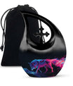 10-inch Spectral Wolf Mirage Urn 