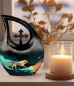 Aurora Canine Flow Urn, 