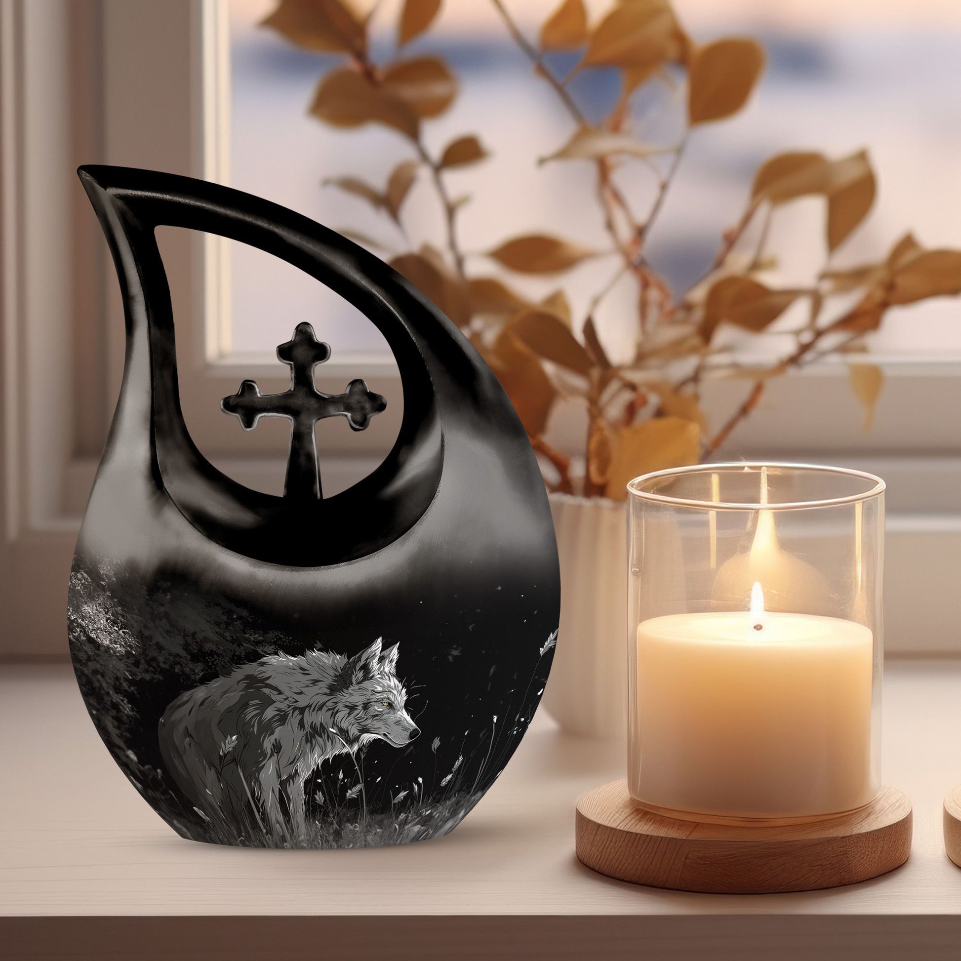 Monochrome Mystique Wilderness Urn