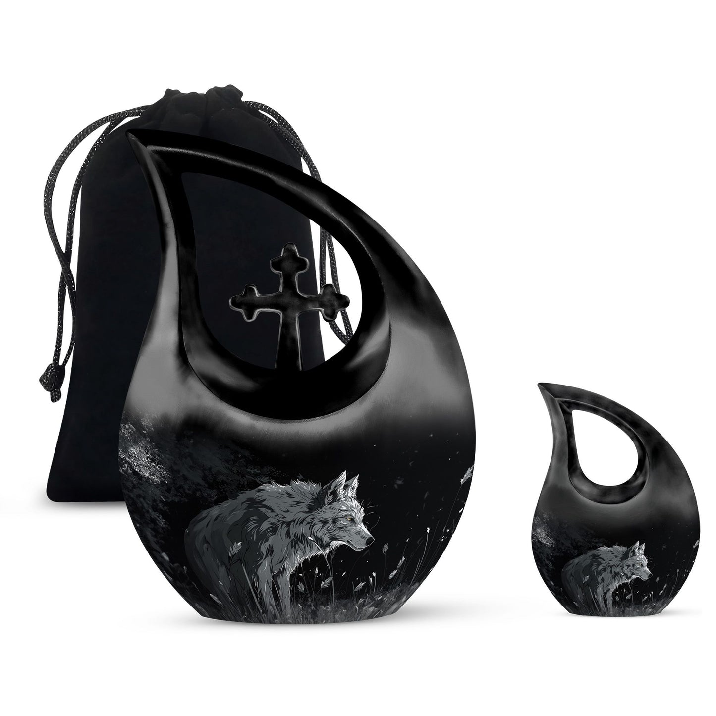 Monochrome Mystique Wilderness Urn