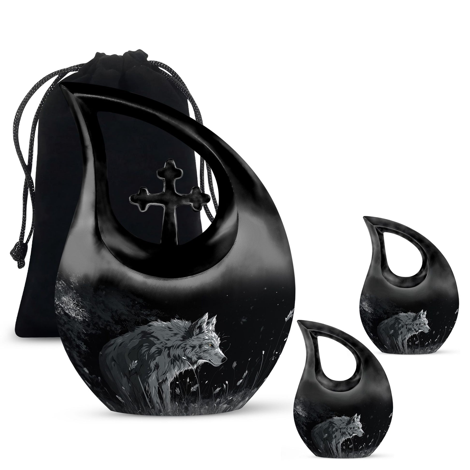 Monochrome Mystique Wilderness Urn