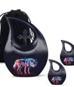 Neon Wolf Cremation Urns For Human Ashes - Memorial Urn for Mom & Dad