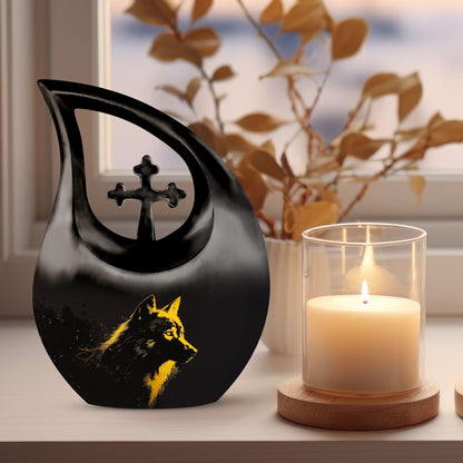 Gold Nocturnal Aspect Urn 