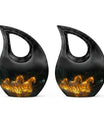 Fiery River Steeds Horse Cremation Urn For Human Ashes - Funeral Urns