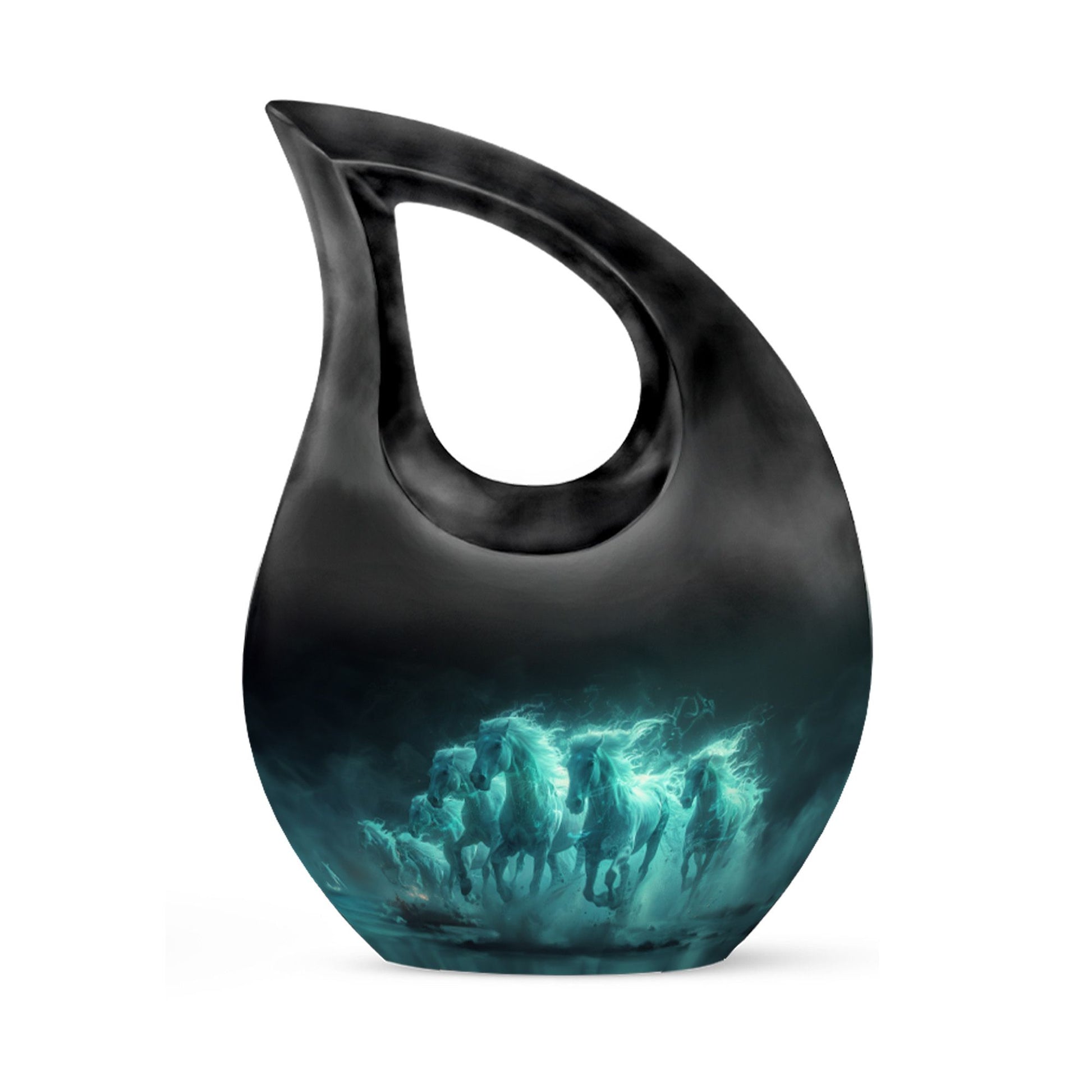 Phantom Mist Chargers 10-inch designer cremation urn 